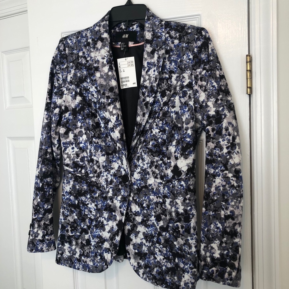 H&M patterned blazer - Picture 2 of 4